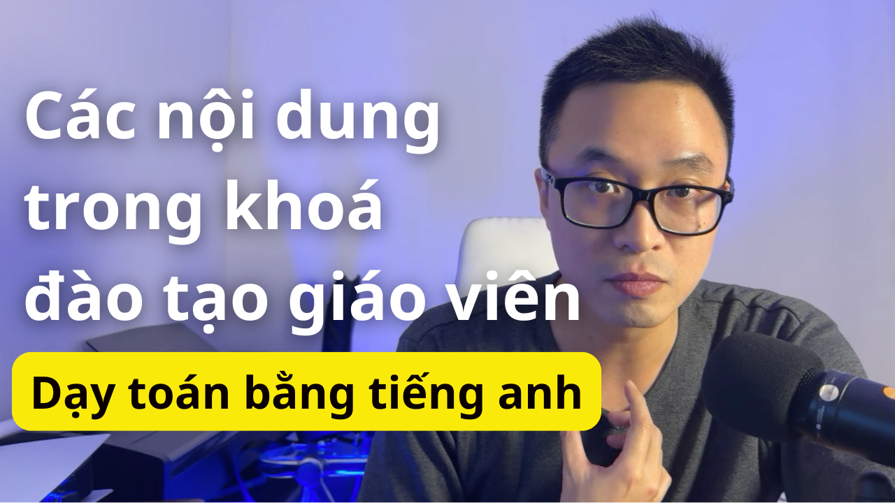 TẠI SAO NÊN BẮT ĐẦU VỚI MÔN TOÁN TIẾNG ANH MÀ KHÔNG PHẢI MÔN HỌC KHÁC?